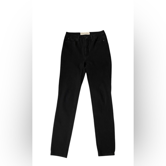 SOFT SURROUNDINGS, Fly Front Skinny Black Jeans Women’s size 4 - Picture 1 of 12